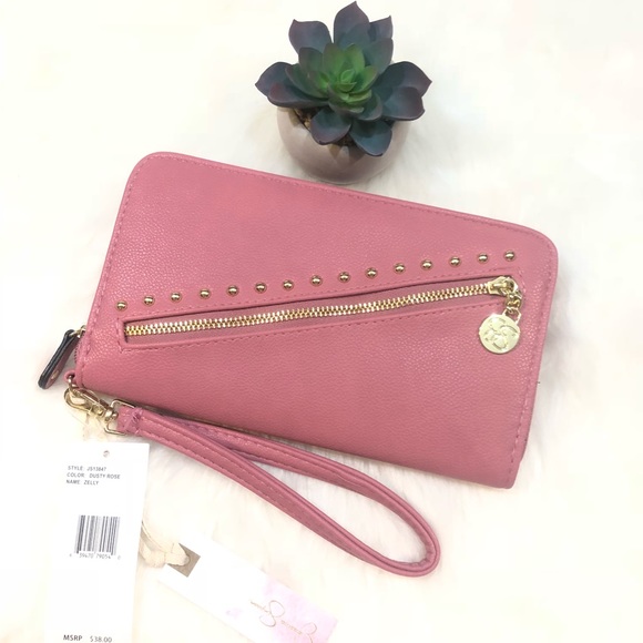 Jessica Simpson Handbags - Jessica Simpson Dusty Rose Zelly Wallet